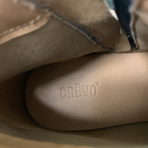 CREVO Ankle Boots Eileen Black Leather Classic Fall Staple, Size 6.5 - Picture 9 of 16